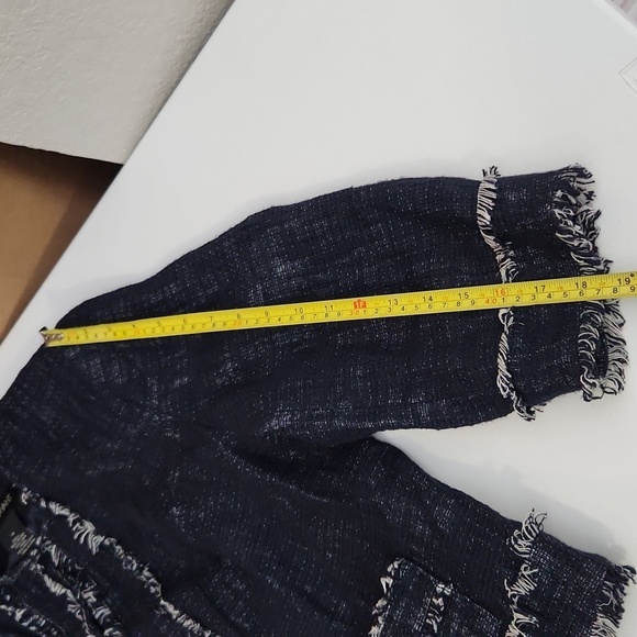 Lane Bryant Blazer Size 16 Denim Blue - Picture 9 of 12